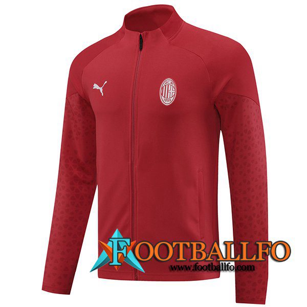 Chaquetas Futbol AC Milan Rojo 2024/2025