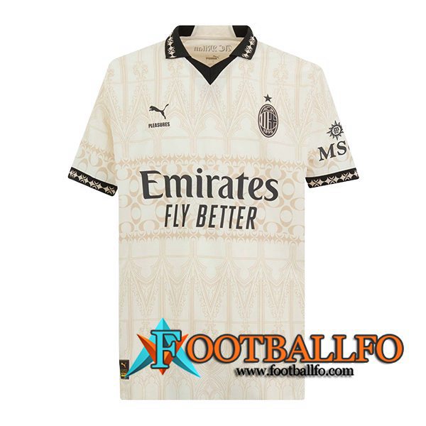 Camisetas De Futbol AC Milan Fourth Blanco 2023/2024