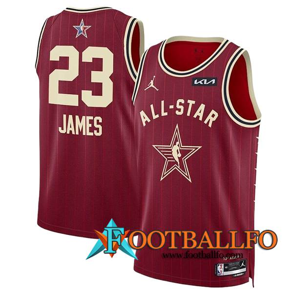 Camisetas De Futbol American All-Star (JAMES #23) 2024/25 Rojo/Amarillo