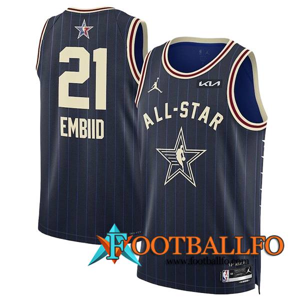 Camisetas De Futbol American All-Star (EMBIID #21) 2024/25 Azul/Amarillo