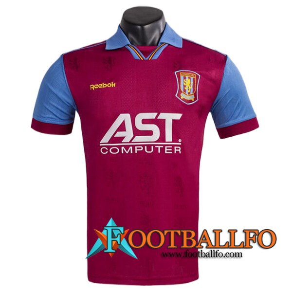 Camisetas De Futbol Aston Villa Retro Primera 1995/1997
