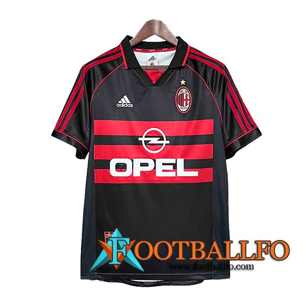 Camisetas De Futbol AC Milan Retro Tercera 1998/1999