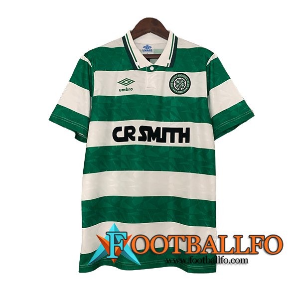 Camisetas De Futbol Celtic FC Retro Primera 1989/1991