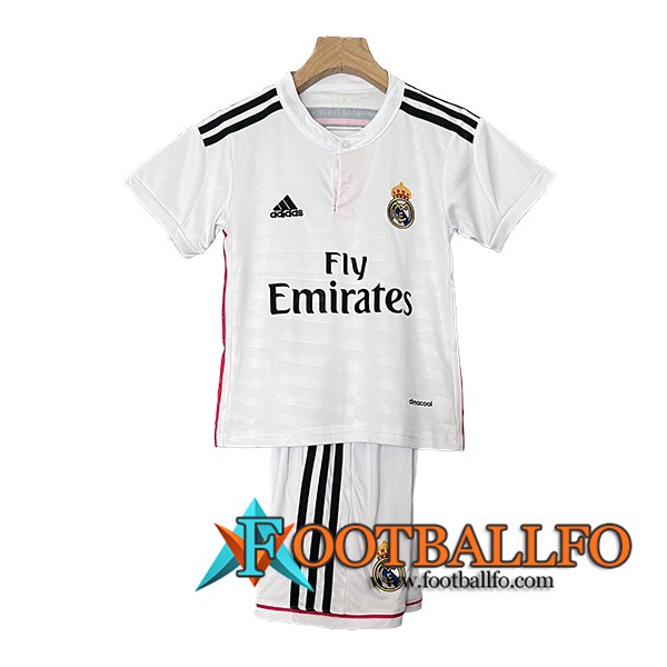 Camisetas De Futbol Real Madrid Retro Ninos Primera 2014/2015