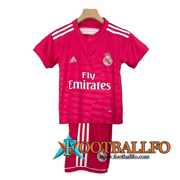 Camisetas De Futbol Real Madrid Retro Ninos Segunda 2014/2015