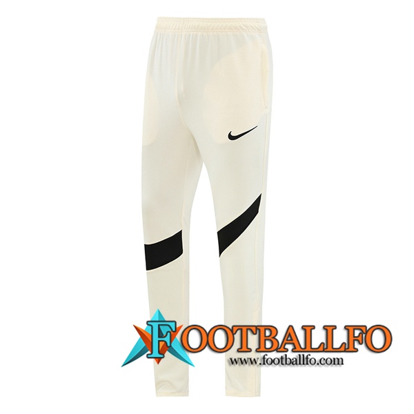 Pantalon Entrenamiento Nike Beige/Negro 2024/2025