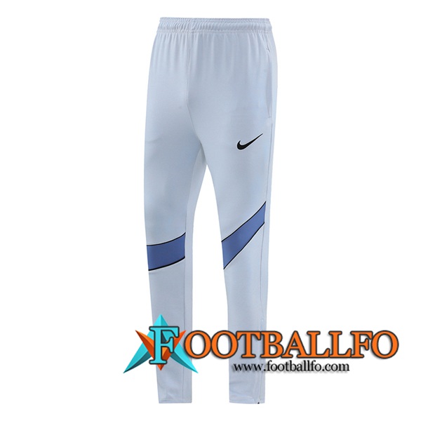 Pantalon Entrenamiento Nike Gris/Azul 2024/2025