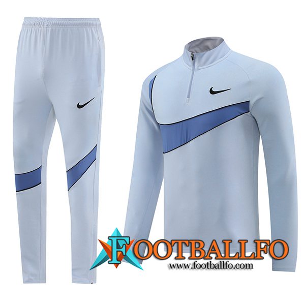 Chandal Equipos De Futbol Nike Gris/Azul 2024/2025