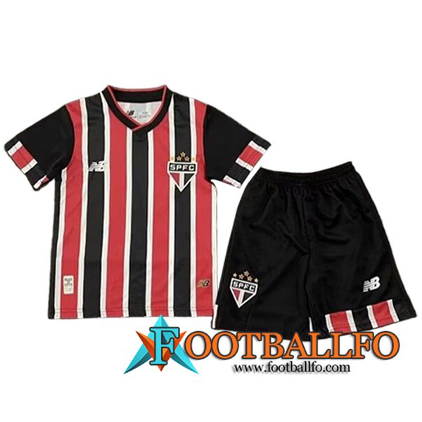Camisetas De Futbol Sao Paulo FC Ninos Segunda 2024/2025
