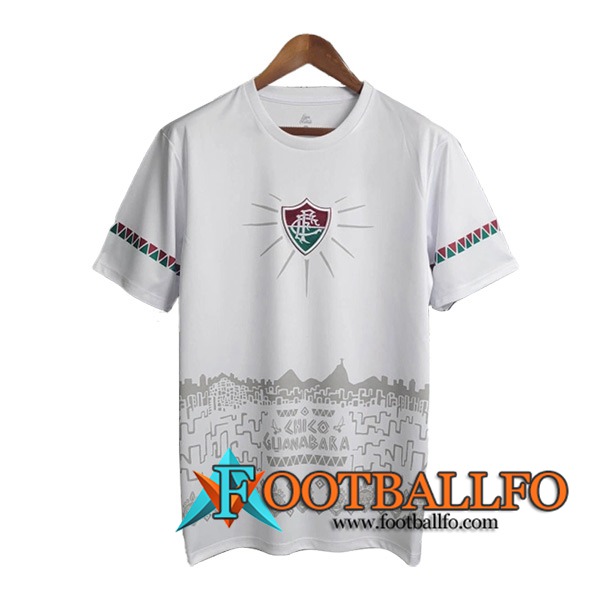 Camiseta Entrenamiento Fluminense Blanco/Gris 2024/2025