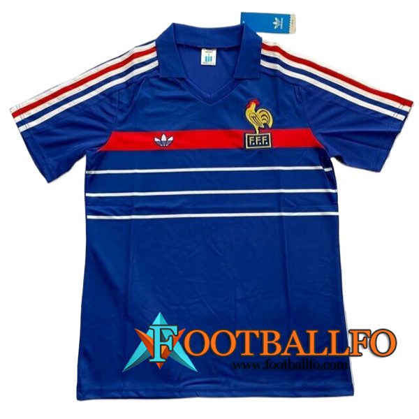 Camisetas De Futbol Francia Retro Primera 1984/1986