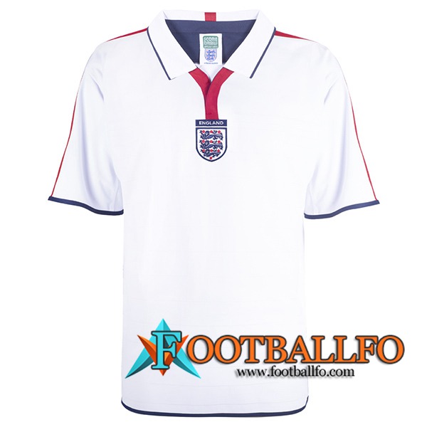 Camisetas De Futbol Inglaterra Retro Primera 2004