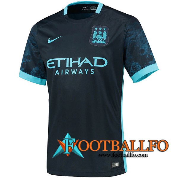 Camisetas De Futbol Manchester City Retro Segunda 2015/2016