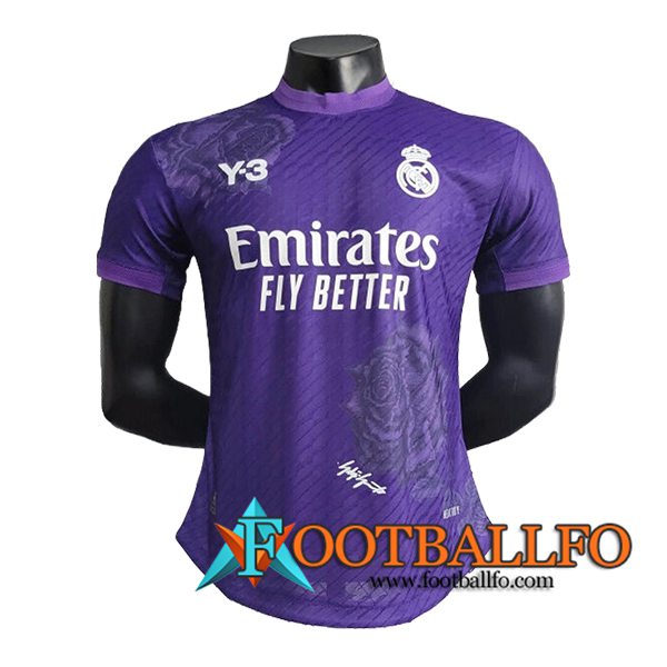 Camisetas De Futbol Real Madrid Y3 Violeta Special Edition 2024/2025