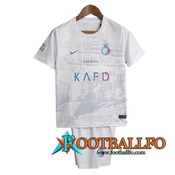 Camisetas De Futbol Al-Nassr Ninos Segunda 2023/2024
