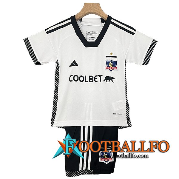 Camisetas De Futbol Colo-Colo Ninos Primera 2024/2025