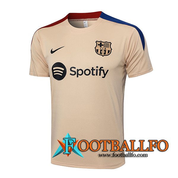 Camiseta Entrenamiento FC Barcelona Amarillo 2024/2025