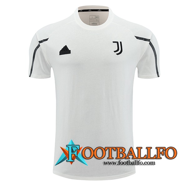 Camiseta Entrenamiento Juventus Blanco/Negro 2024/2025