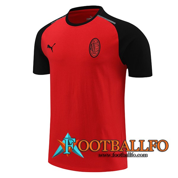 Camiseta Entrenamiento AC Milan Rojo/Negro 2024/2025