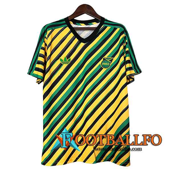 Camiseta Entrenamiento Jamaica Amarillo/Verde 2024/2025