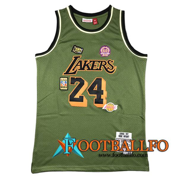 Camisetas NBA Los Angeles Lakers (BRYANT #24) 2024/25 Verde