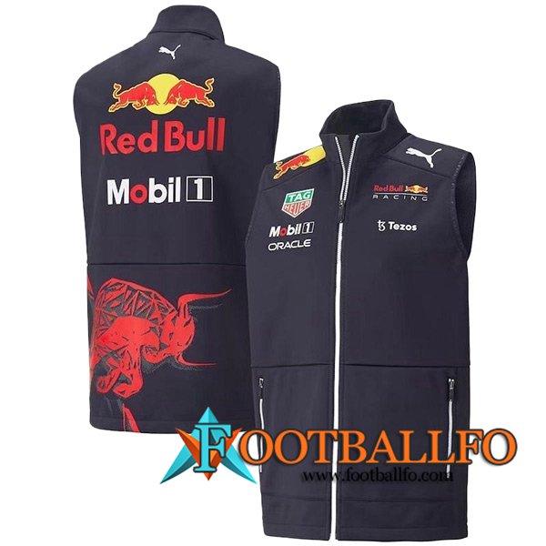 Chaquetas F1 RedBull Racing Team Negro/Rojo 2024