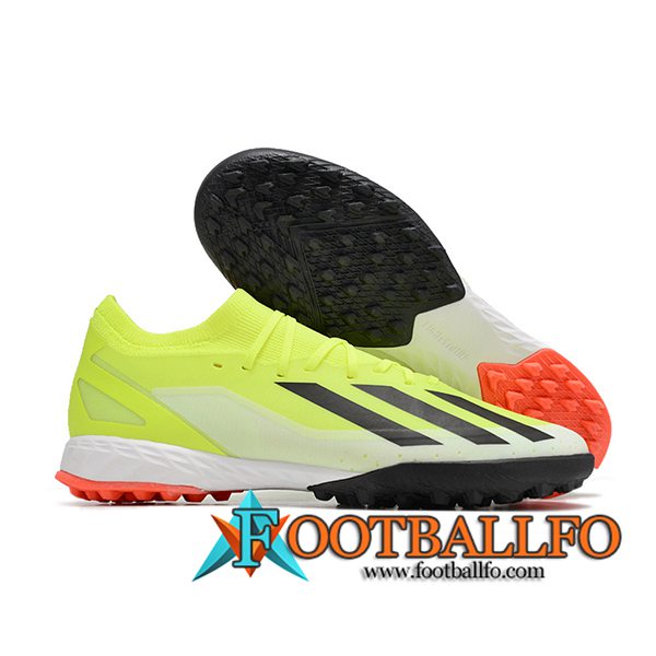 Adidas Botas De Fútbol X CRAZYFAST.3 TF BOOTS Verde/Negro
