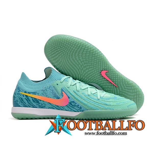 Nike Botas De Fútbol Phantom GX II Elite IC Verde/Rosa
