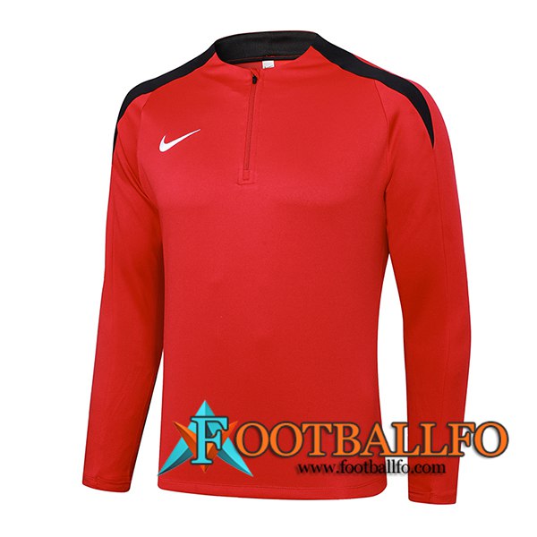 Sudadera De Entrenamiento Nike Rojo/Negro 2024/2025 -02