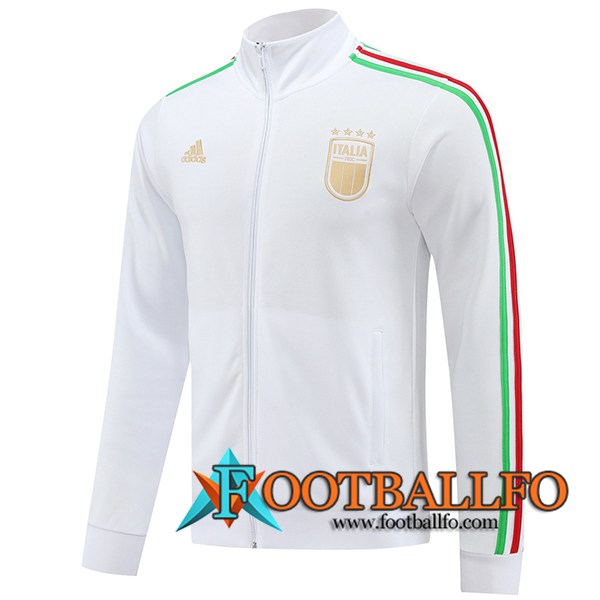 Chaquetas Futbol Italia Blanco 2024/2025