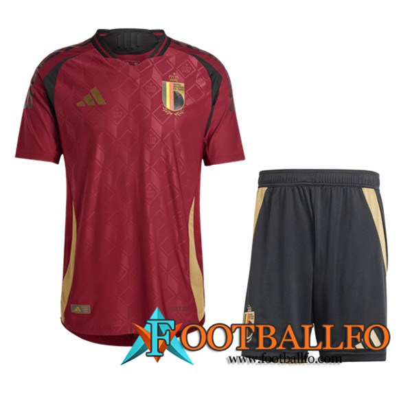 Camisetas De Futbol Bélgica Ninos Primera 2024/2025