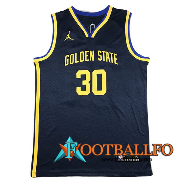 Camisetas NBA Golden State Warriors (CURRY #30) 2024/25 Azul/Amarillo