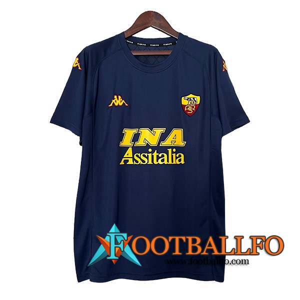 Camisetas De Futbol AS Roma Retro Tercera 2000/2001