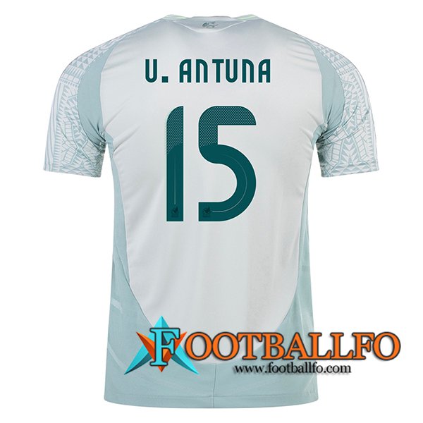 Camiseta Equipo Nacional México (U.ANTUNA #15) 2024/2025 Segunda
