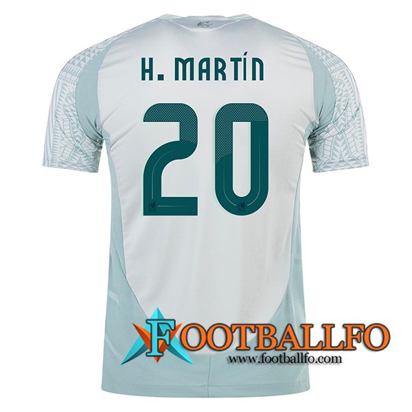 Camiseta Equipo Nacional México (H.MARTIN #20) 2024/2025 Segunda
