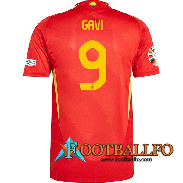 Camiseta Equipo Nacional España (GAVI #9) 2024/2025 Primera