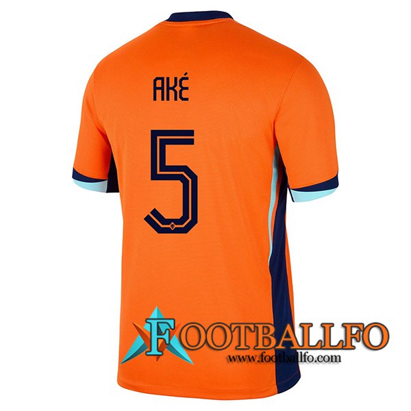Camiseta Equipo Nacional Países Bajos (AKE #5) 2024/2025 Primera