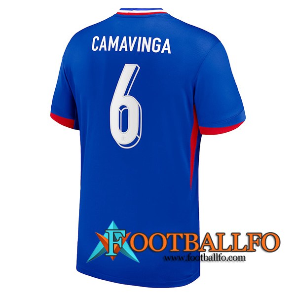 Camiseta Equipo Nacional Francia (CAMAVINGA #6) 2024/2025 Primera