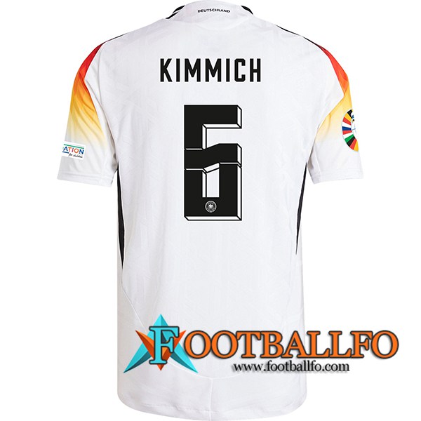 Camiseta Equipo Nacional Alemania (KIMMICH #6) 2024/2025 Primera