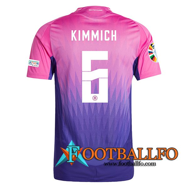 Camiseta Equipo Nacional Alemania (KIMMICH #6) 2024/2025 Segunda