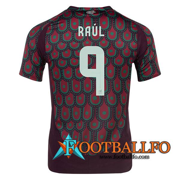 Camiseta Equipo Nacional México (RAUL #9) 2024/2025 Primera
