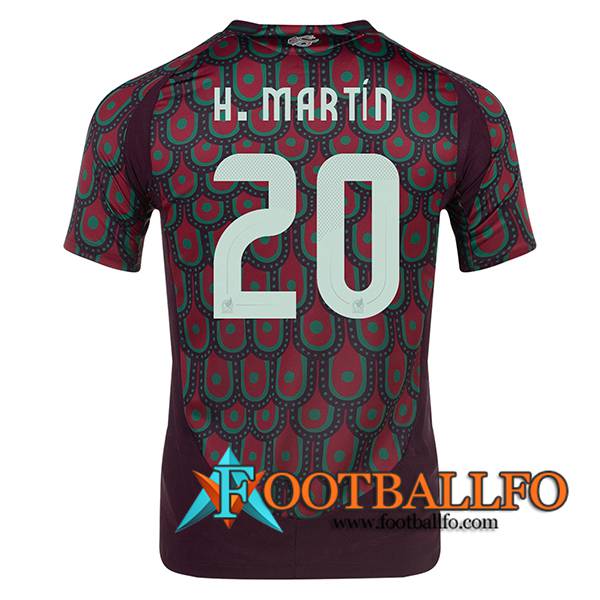 Camiseta Equipo Nacional México (H.MARTIN #20) 2024/2025 Primera