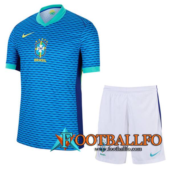 Camisetas Futbol Brasil Segunda + Cortos 2024/2025
