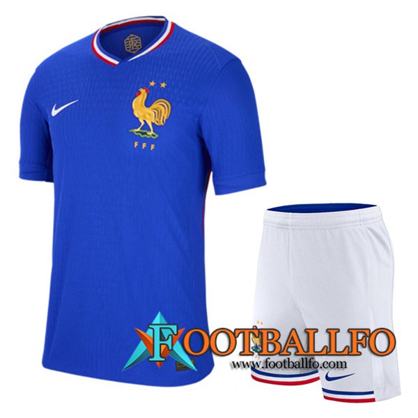 Camisetas Futbol Francia Primera + Cortos 2024/2025