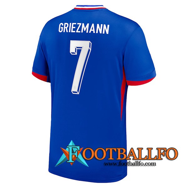 Camisetas De Futbol Francia (GRIEZMANN #7) UEFA Euro 2024 Primera