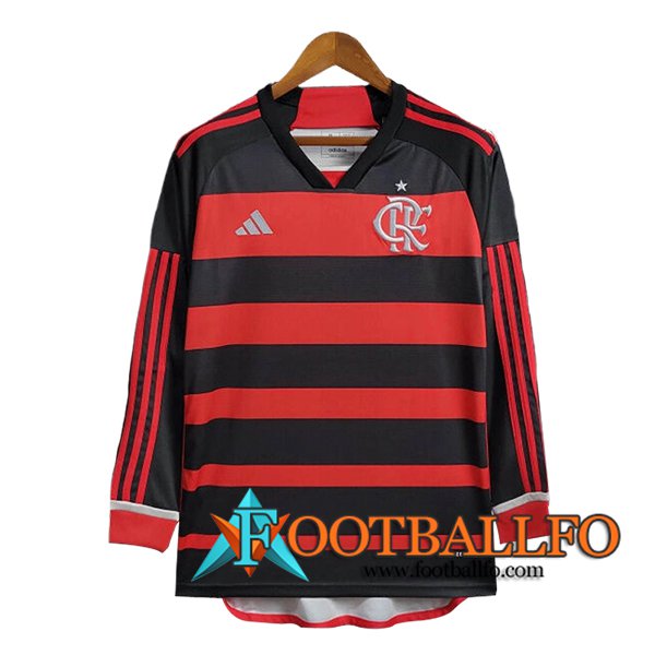 Camisetas De Futbol Flamengo Primera Manga Largas 2024/2025