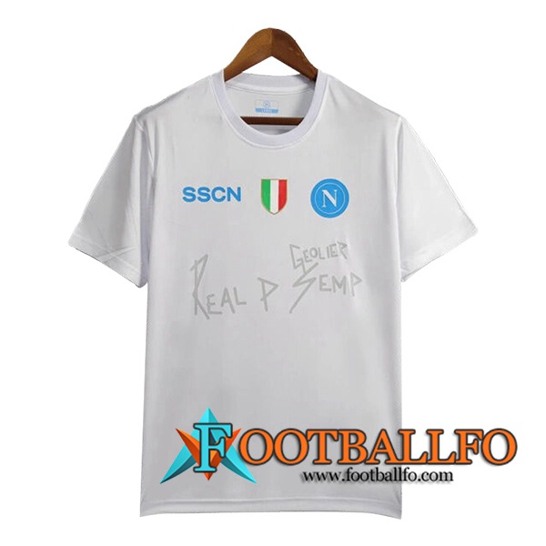 Camisetas De Futbol SSC Napoli Blanco 2024/2025