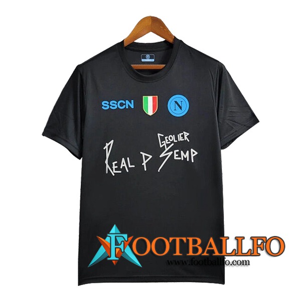 Camisetas De Futbol SSC Napoli Negro 2024/2025