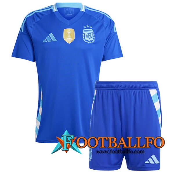 Camisetas De Futbol Argentina Ninos Segunda 2024/2025