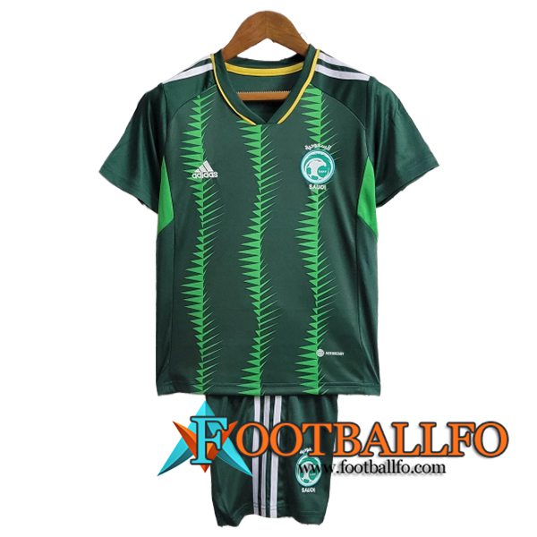 Camisetas De Futbol Arabia Saudita Ninos Primera 2024/2025
